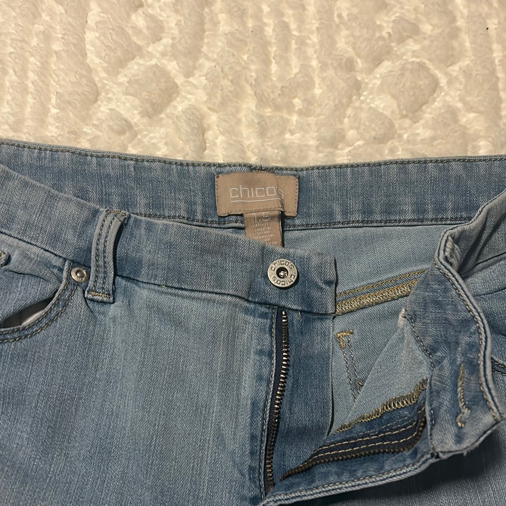 Washed Blue Jeans